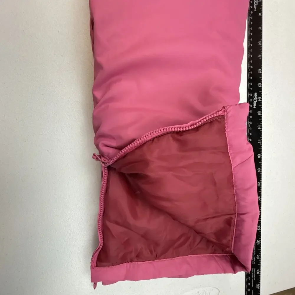 Arctic Hero Kids One Piece Snowsuit Pink Jumpsuit Waterproof Winter Size 8/10
